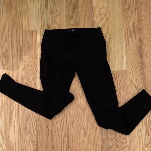 Black small leggings from 7 for All Mankind - Picture 2 of 7